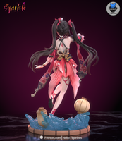 MEI120 - Games character design, Sparkle from Honkai Star Rails, 3d stl print download files