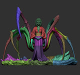 Spider Queen ，Games Character design, 3d STL resin print download files (R303)