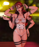 Y012 - NSFW Anime Character design, Female Ryomen Sukuna from Jujutsu Kaisen ，3d STL resin print download files