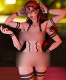 Y012 - NSFW Anime Character design, Female Ryomen Sukuna from Jujutsu Kaisen ，3d STL resin print download files