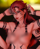 Y012 - NSFW Anime Character design, Female Ryomen Sukuna from Jujutsu Kaisen ，3d STL resin print download files