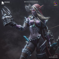 MN043 - Games character design, warcraft sylvanas bow, 3d stl print files