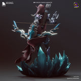 MN043 - Games character design, warcraft sylvanas bow, 3d stl print files