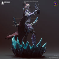 MN043 - Games character design, warcraft sylvanas bow, 3d stl print files