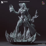 MN043 - Games character design, warcraft sylvanas bow, 3d stl print files