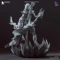 MN043 - Games character design, warcraft sylvanas bow, 3d stl print files