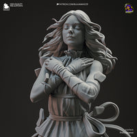 TU052 - Games Character design, 👧 Tomorrow | Death Stranding, 3d STL resin print download files