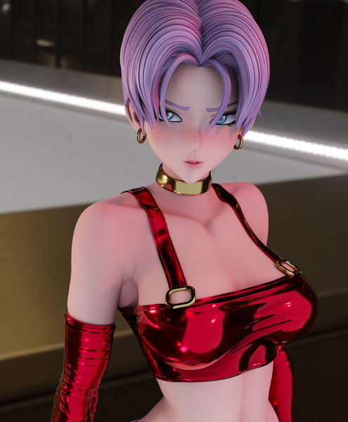 TU101 - NSFW Female Character design，Trunks Girl，3d STL resin print download files
