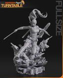 MAN195 - Legendary Character design, Lady Deadpool，3d STL resin print download files