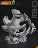 MANGA143 - Legendary Character design, Chibi Lugia from pokemon，3d STL resin print download files