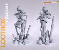 MN075 - Anime character design, THe Ranma, 3d stl print files