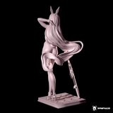 B506 - Bunny character design, The nsfw bunny blanc, 3d stl model design download instant files