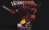 MANGA154 - Legendary Games Character design, Venom Deadpool ，3d STL resin print download files
