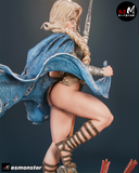 TU116 - Female Character design, Valkyrie，3d STL resin print download files