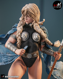 TU116 - Female Character design, Valkyrie，3d STL resin print download files