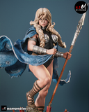 TU116 - Female Character design, Valkyrie，3d STL resin print download files