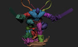 MANGA154 - Legendary Games Character design, Venom Deadpool ，3d STL resin print download files