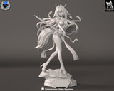 Ye Shun guang from the game Zenless Zone Zero, Games Character design 3d STL resin print download （ R327 ）