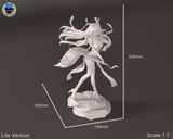 Ye Shun guang from the game Zenless Zone Zero, Games Character design 3d STL resin print download （ R327 ）