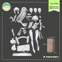 TU062 - Games character design, 💬 Yae Miko (Hase) - Genshin Impact, 3d stl print download files