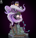 JYidhari (Zenless Zone Zero)， Games Character design, 3d STL resin print download files (R304)