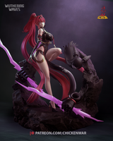 TU096 - NSFW Female Character design，Wuthering Waves - YinLin，3d STL resin print download files