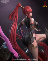 TU096 - NSFW Female Character design，Wuthering Waves - YinLin，3d STL resin print download files