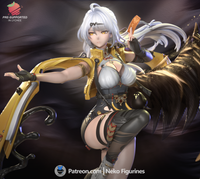 TU087 - Female Character design，Yi xuan (Zenless Zone Zero) ，3d STL resin print download files