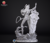 TU002 - Female Character design,Zani 2nd Form (Wuthering Waves)，3d STL resin print download files