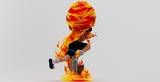 ANI106 - Legendary Character design, Portgas D Ace Battle One Piece Digital STL Files ，3d STL resin print download files
