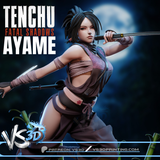 Tenchu: Stealth Assassins (Ayame)  - High Detail Character for Resin Printing, 3d stl file print download ( Y041 )