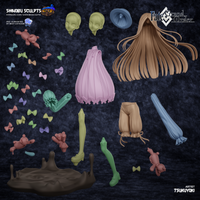 TU037 - Games character design, Abigail Williams - Fate - Grand Order , 3D Printer Files, 3d STL resin print download files