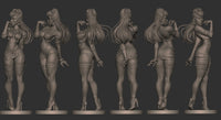 B202 - games character design, Evelynnn From KDA, 3d stl model design download file link