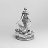 D039 - Comic Hero Character design files, Samurai T kill Bug vialliant, STL 3D model design print dropbox download file