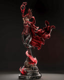 TU015 - Comic character design,Scarlet Witch from Marvel, 3d stl resin print download files