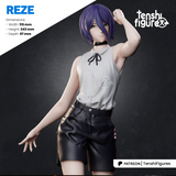 Reze from the anime Chainsaw Man，Anime Character design, 3d STL resin print download files (R306)
