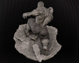 NW036 - Marvel character design, The Hulk , 3d stl resin prinnt download files