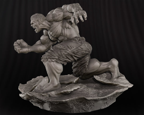 NW036 - Marvel character design, The Hulk , 3d stl resin prinnt download files