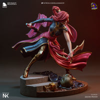 TU082 - Female Character design，Katarina - League of Legends，3d STL resin print download files