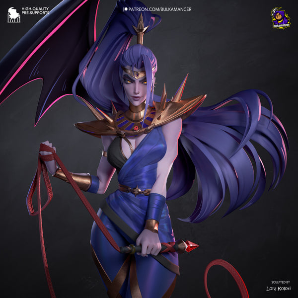 TU081 - Female Character design，Megaera - Hades，3d STL resin print download files