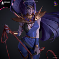 TU081 - Female Character design，Megaera - Hades，3d STL resin print download files