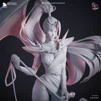 TU081 - Female Character design，Megaera - Hades，3d STL resin print download files
