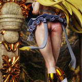 R317 - Anime Character design, Panty from the anime Panty & Stocking with Garterbelt，3d STL resin print download files