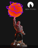 MAN148 - Legendary Character design, Siren，3d STL resin print download files