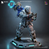 Diana and Hugh from the game Pragmata - High Detail Character for Resin Printing, 3d stl file print download ( Y042 )