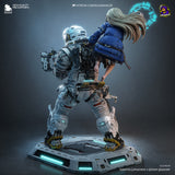 Diana and Hugh from the game Pragmata - High Detail Character for Resin Printing, 3d stl file print download ( Y042 )
