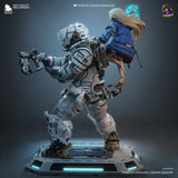 Diana and Hugh from the game Pragmata - High Detail Character for Resin Printing, 3d stl file print download ( Y042 )