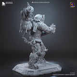 Diana and Hugh from the game Pragmata - High Detail Character for Resin Printing, 3d stl file print download ( Y042 )