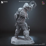 Diana and Hugh from the game Pragmata - High Detail Character for Resin Printing, 3d stl file print download ( Y042 )