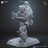 Diana and Hugh from the game Pragmata - High Detail Character for Resin Printing, 3d stl file print download ( Y042 )